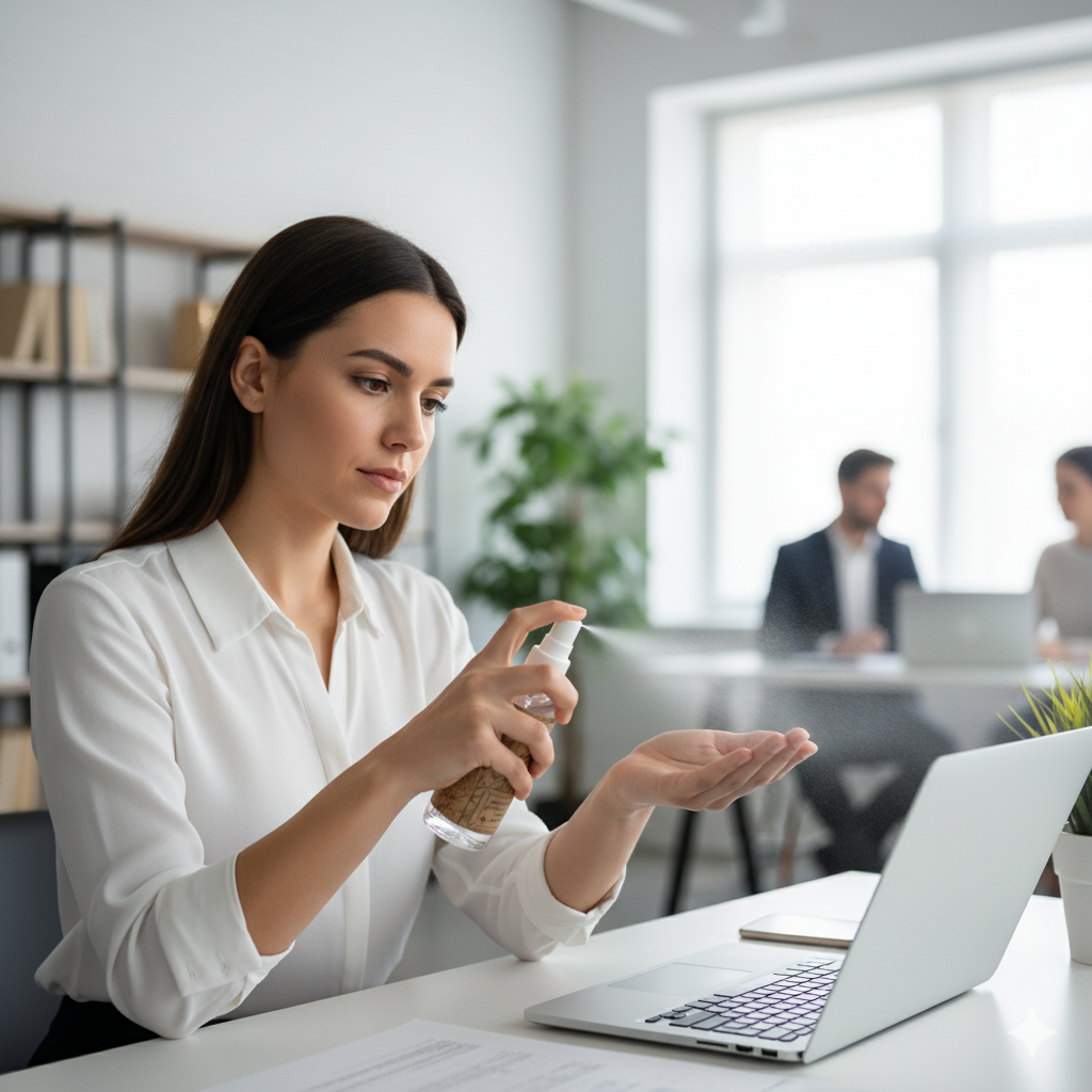 Alcohol Sanitizante AL 70% con Glicerina Vegetal y Perfume: Portátil - Imagen 4