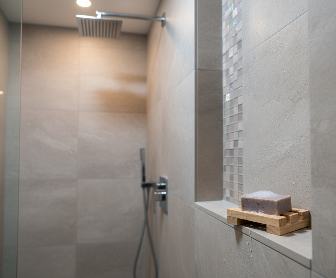 Jabonera de Madera Curada de Pino - Imagen 4