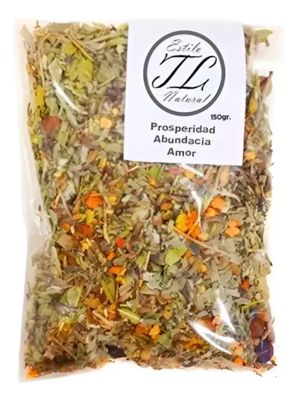 Hierbas Aromáticas Para Sahumar: Abundancia + Amor - 150 gr.