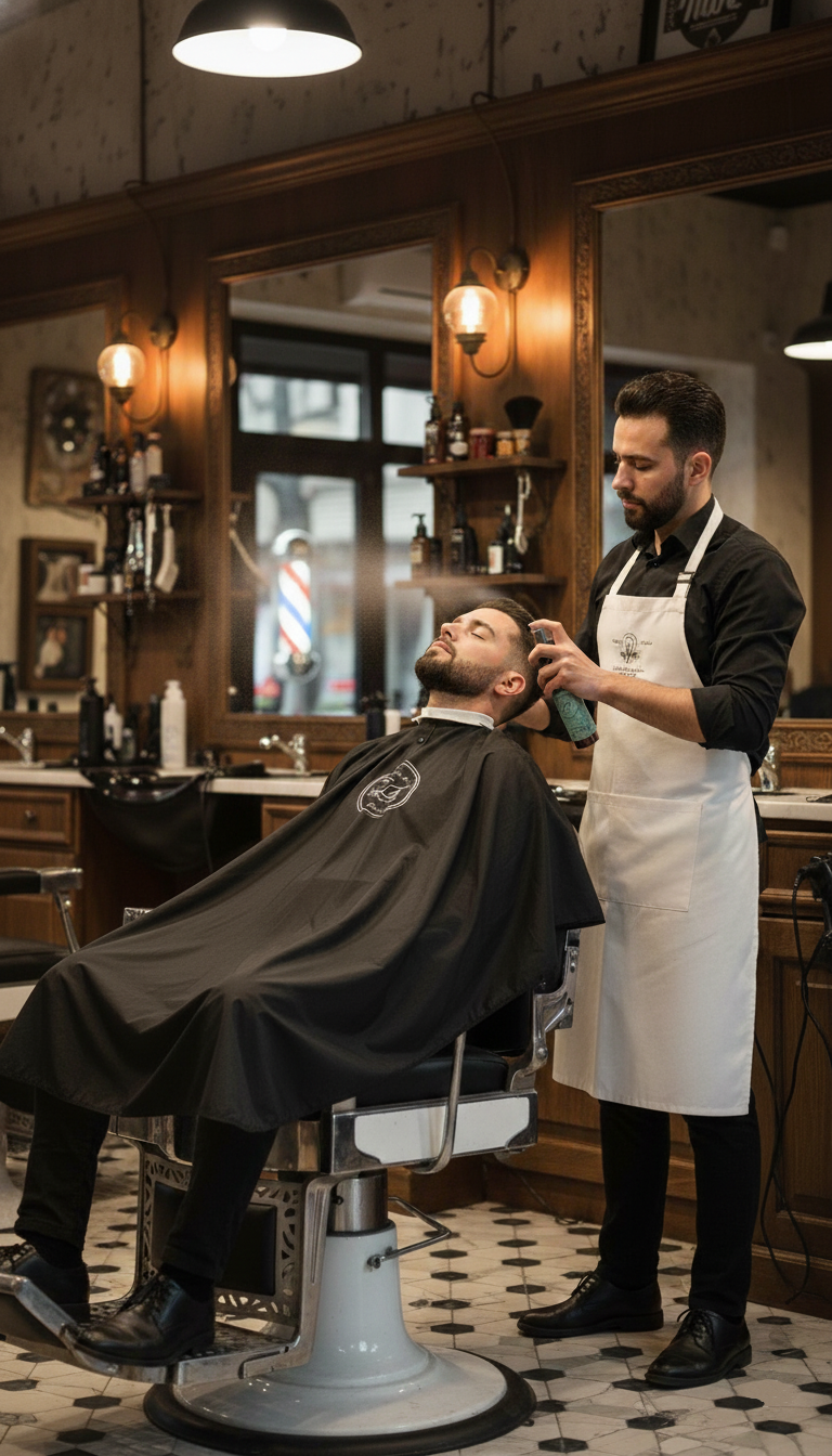 Loción para Después de Rasurar/Cortar con Perfume para Peluquería & Barbería - Imagen 3