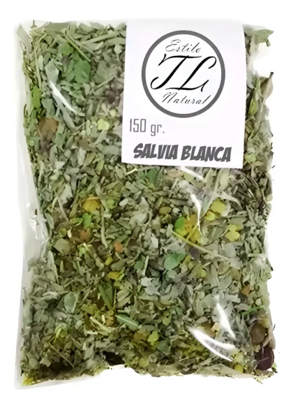 Hierbas Para Sahumar: Salvia Blanca - 150 gr.
