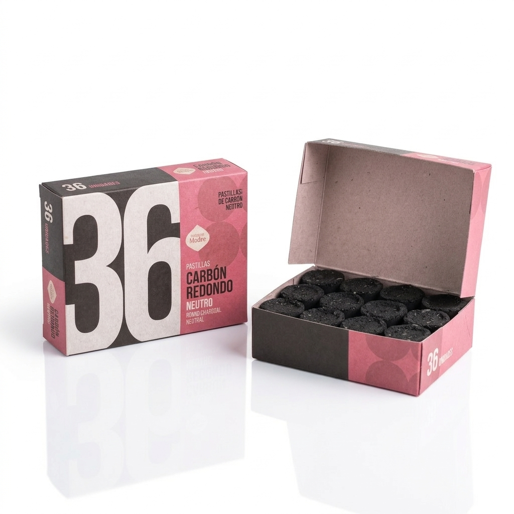 Carbones Para Sahumar Hierbas X 36