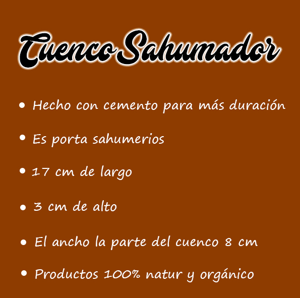 Cuenco Sahumador Con Porta Sahumerios - Imagen 3