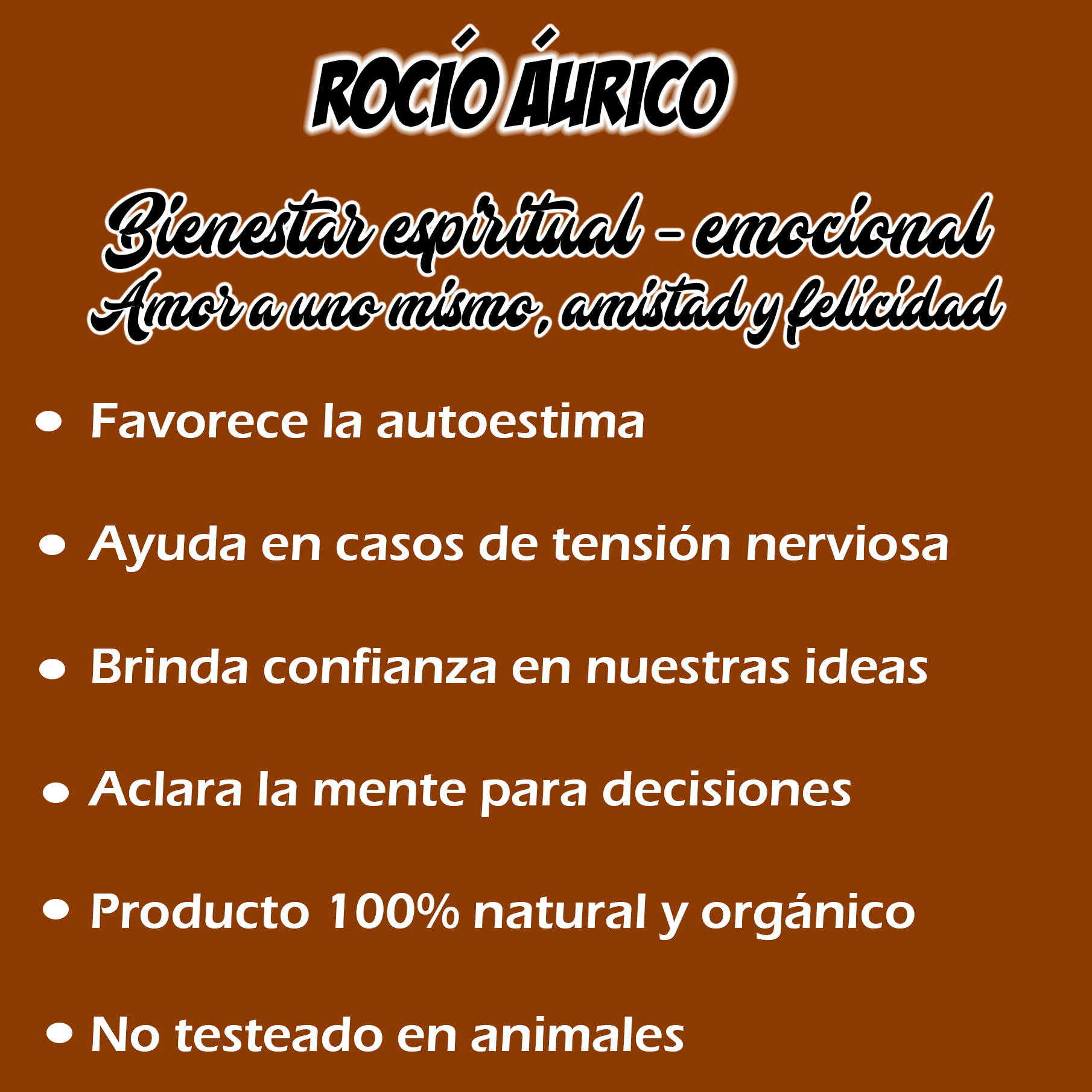 Rocío Áurico: Paz, Amor a Uno Mismo, Amistad y Felicidad - Imagen 2