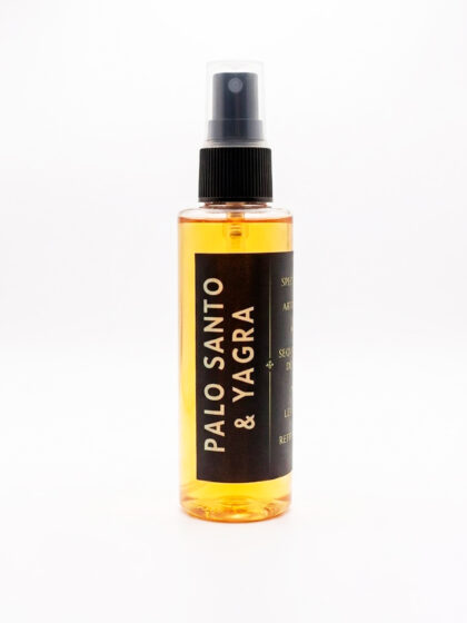 Spray Ritual Palo Santo & Yagra: Limpia Energía y Abundancia
